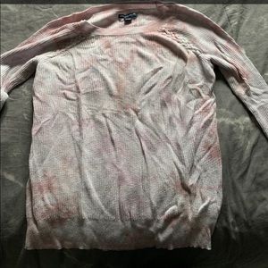 American eagle pink tie dye shirt